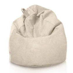 Kinder-Sitzsack L - Struktur-Velours Dot – Ansicht 30