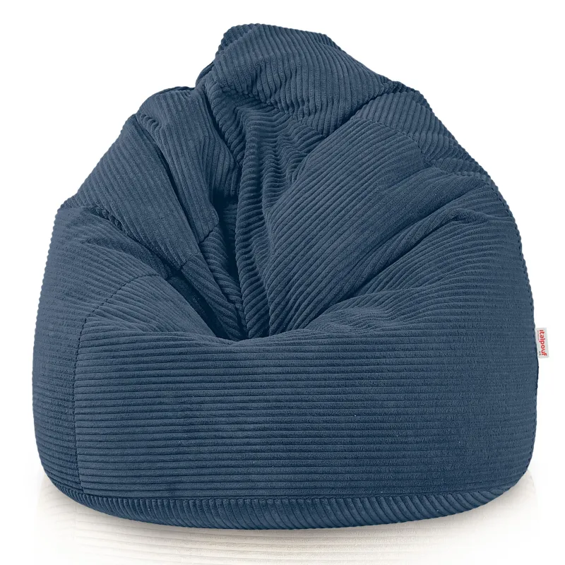 Großer Cord-Sitzsack für Jugendliche und Erwachsene