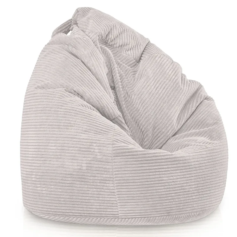 Großer Cord-Sitzsack für Jugendliche und Erwachsene
