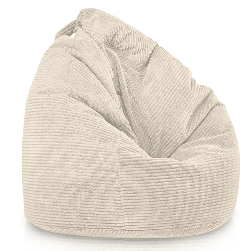 Großer Cord-Sitzsack für Jugendliche und Erwachsene