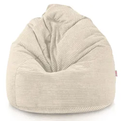 Großer Cord-Sitzsack für Jugendliche und Erwachsene