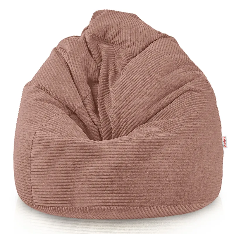 Großer Cord-Sitzsack für Jugendliche und Erwachsene