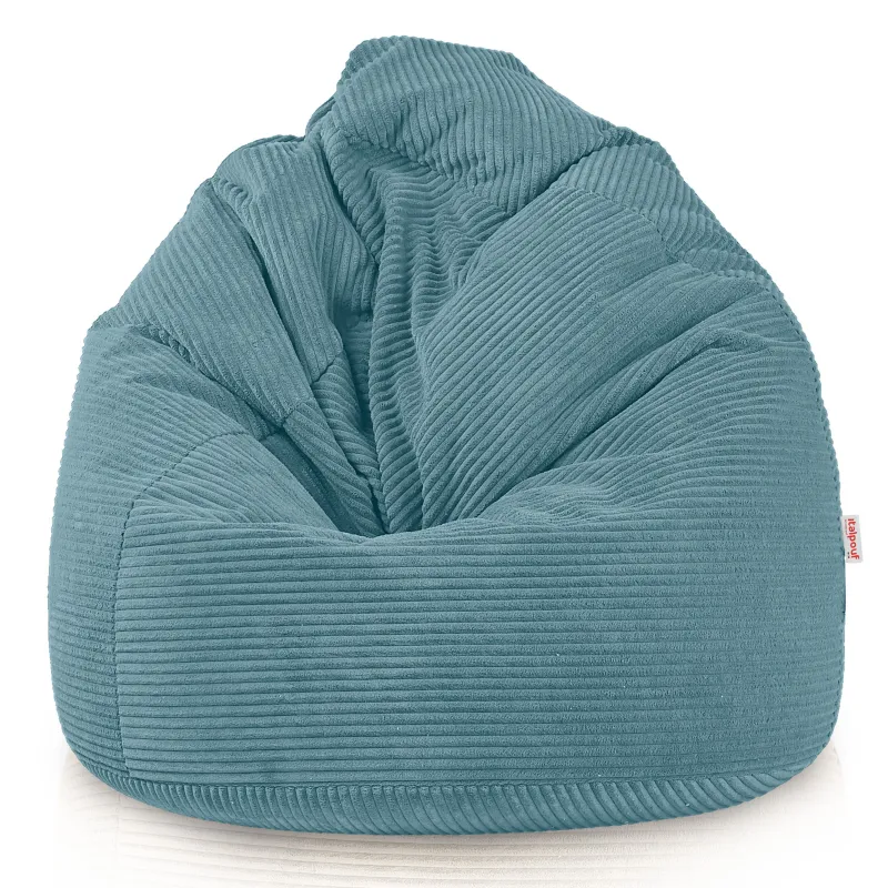 Großer Cord-Sitzsack für Jugendliche und Erwachsene