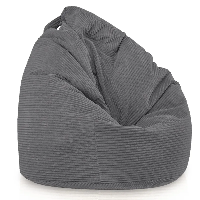 Großer Cord-Sitzsack für Jugendliche und Erwachsene