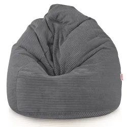 Großer Cord-Sitzsack für Jugendliche und Erwachsene