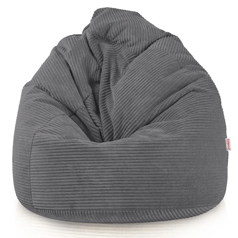 Großer Cord-Sitzsack für Jugendliche und Erwachsene