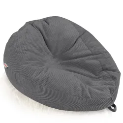 Großer Cord-Sitzsack für Jugendliche und Erwachsene