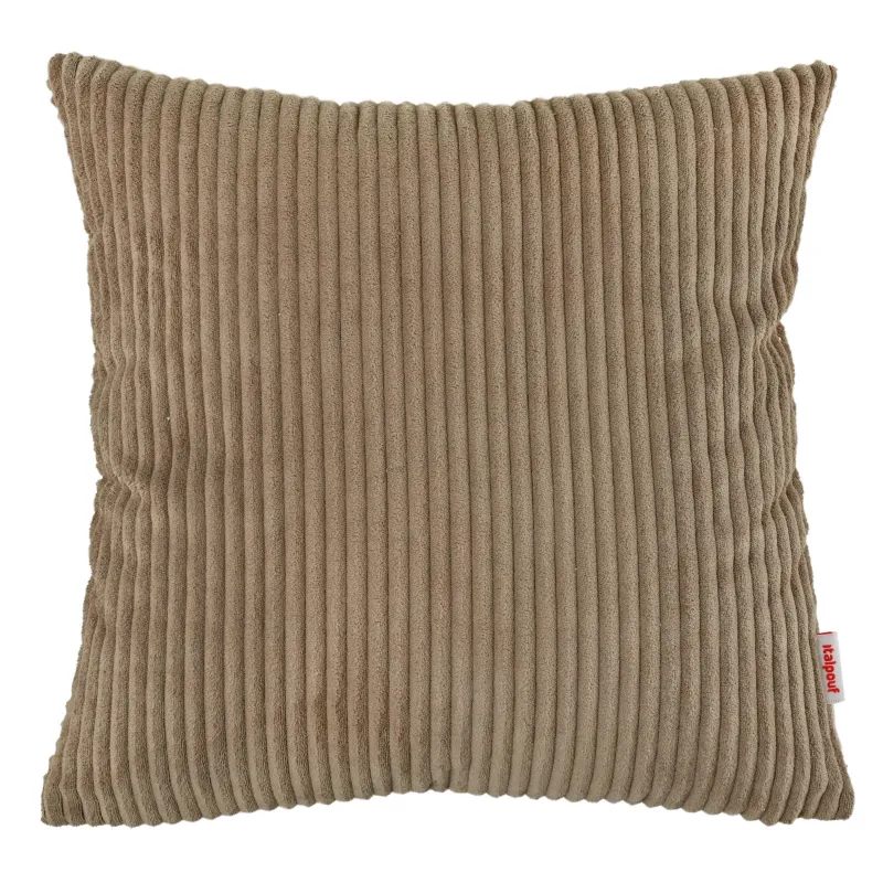 Großes Dekokissen für Sofa oder Boden aus Cord 60×60