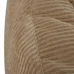 Cord-Sitzsack mit Rückenlehne für Erwachsene XXL