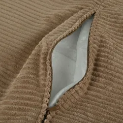 Cord-Sitzsack mit Rückenlehne für Erwachsene XXL