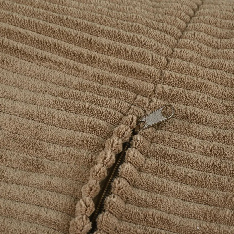Cord-Sitzsack mit Rückenlehne für Erwachsene XXL