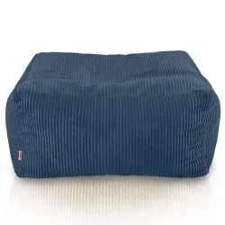 Pouf, Hocker und Tisch in einem – Florenz aus Cord