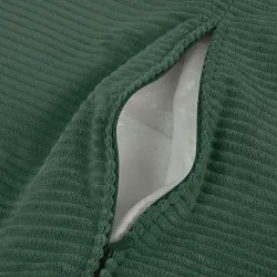 Cord-Sitzsack mit Rückenlehne für Erwachsene XXL
