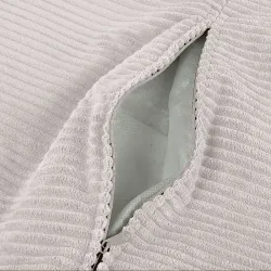 Cord-Sitzsack mit Rückenlehne für Erwachsene XXL