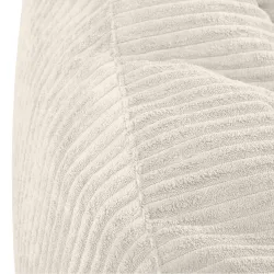 Cord-Sitzsack mit Rückenlehne für Erwachsene XXL