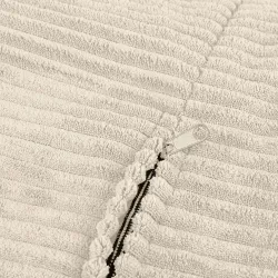 Cord-Sitzsack mit Rückenlehne für Erwachsene XXL