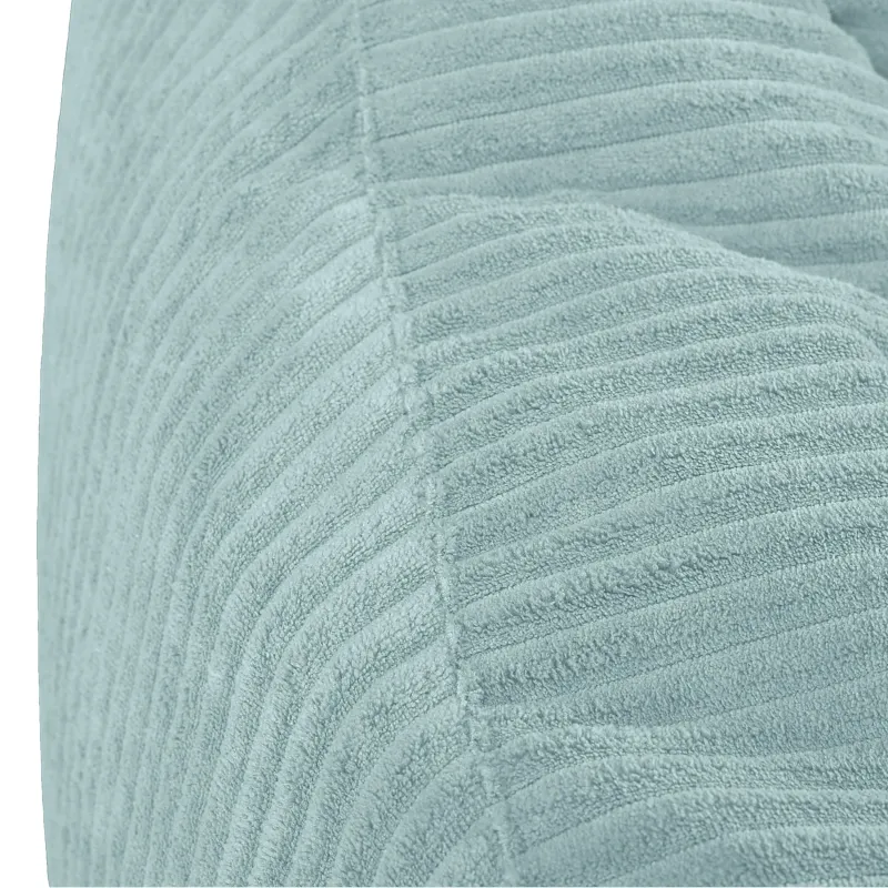 Cord-Sitzsack mit Rückenlehne für Erwachsene XXL