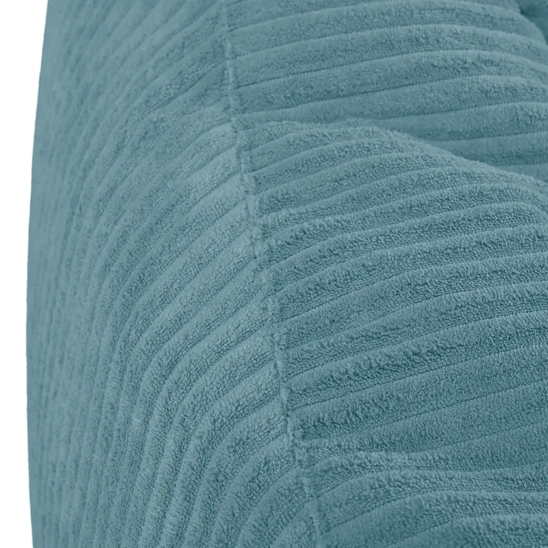 Cord-Sitzsack mit Rückenlehne für Erwachsene XXL