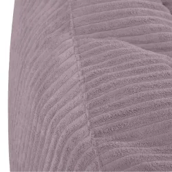 Cord-Sitzsack mit Rückenlehne für Erwachsene XXL