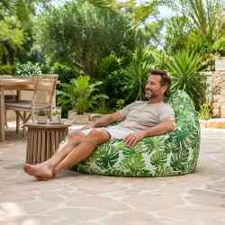 Drop Sitzsack XXL Outdoor - Wasserfest