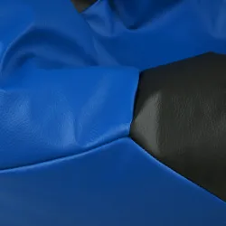 Pouf Sessel Fußball XXL - Kunstleder, Premium
