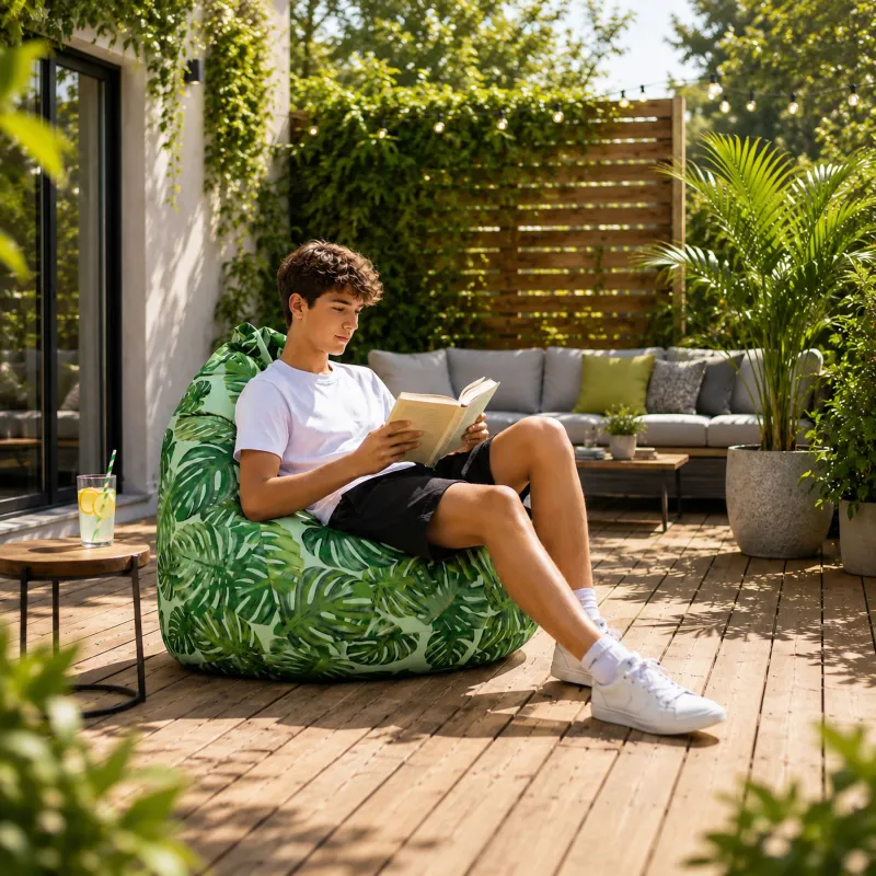 Sitzsack XL Kinder Outdoor - Wasserdicht Standard