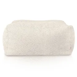Sitzhocker Florenz Teddy-Bouclé | Italpouf