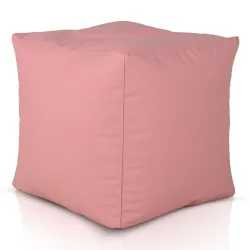 Sitzwürfel Cubo Kunstleder Rosa & Lila | Italpouf