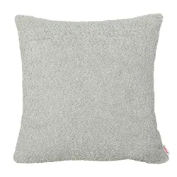 Quadratisches Dekokissen - Teddy-Bouclé
