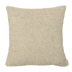 Quadratisches Dekokissen 60 x 60 cm - Teddy-Bouclé