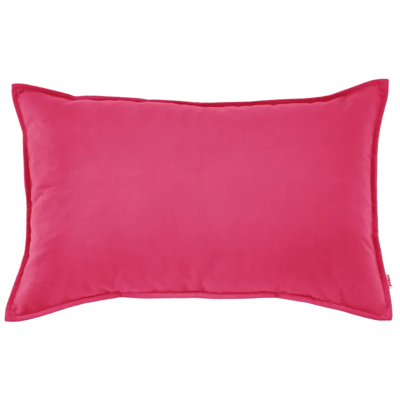 Dekokissen aus Soft-Velours für Sofa und Sessel – 45×70