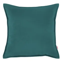 Quadratisches Dekokissen 60 x 60 cm - Soft-Velours