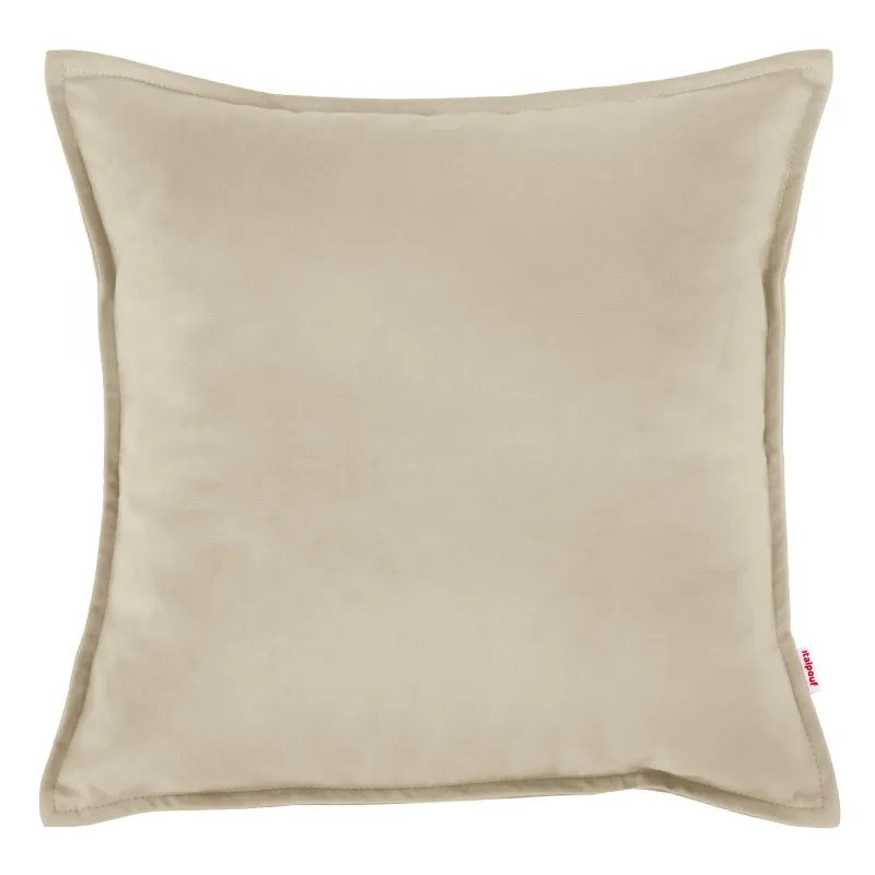 Dekokissen aus Soft-Velours für Sofa und Sessel – 60×60