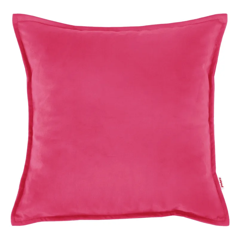 Dekokissen aus Soft-Velours für Sofa und Sessel – 45×45