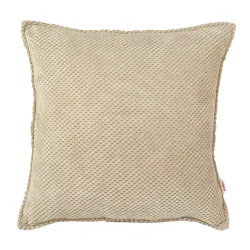 Dekokissen aus Struktur-Velours Dot – 60×60
