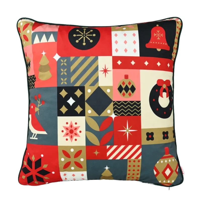 Dekokissen mit Muster für Sofa und Kinder – 45×45