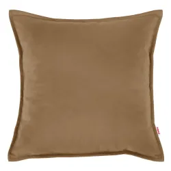 Quadratisches Dekokissen 60 x 60 cm - Soft-Velours
