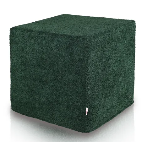 Cubo Solid Sitzwürfel 40x40x40 Teddy-Bouclé | Italpouf