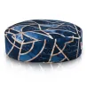 Blau-Gold Barock Ornament Vintage