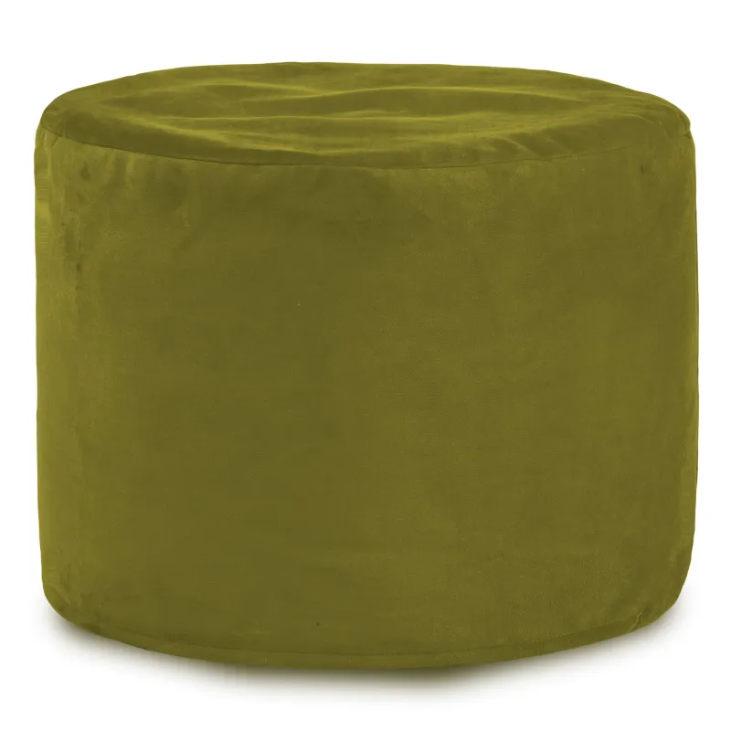 Pouf Runder Sitzhocker Zylinder - Soft-Velours – Ansicht 14