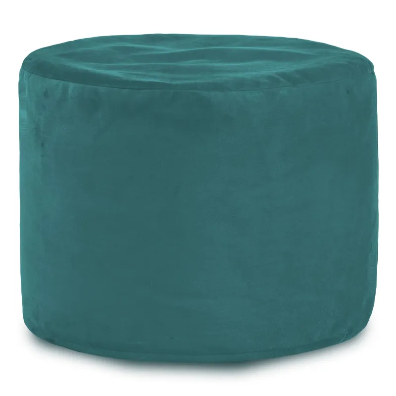 Pouf Runder Sitzhocker Zylinder - Soft-Velours – Ansicht 15