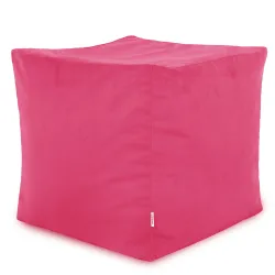 Pouf Sitzwürfel Quadratisch - Soft-Velours