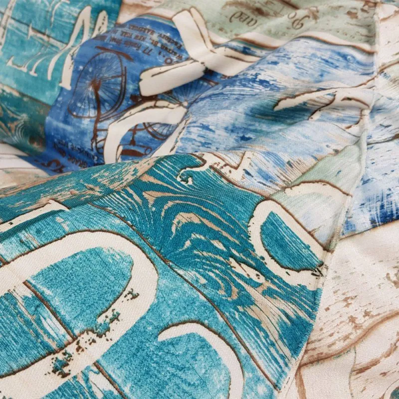 Pouf Sitzwürfel Quadratisch - Premium Print-Stoff – Ansicht 18