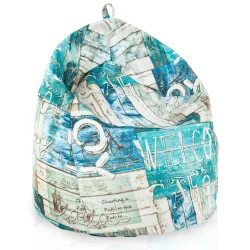 Kinder-Sitzsack - Premium Print-Stoff