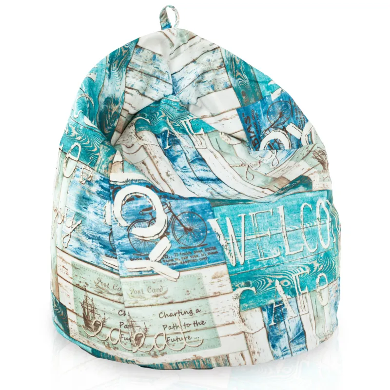 Kinder-Sitzsack L - Premium Print-Stoff – Ansicht 98