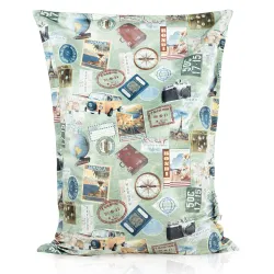 kindersitzkissen - Premium Print-Stoff