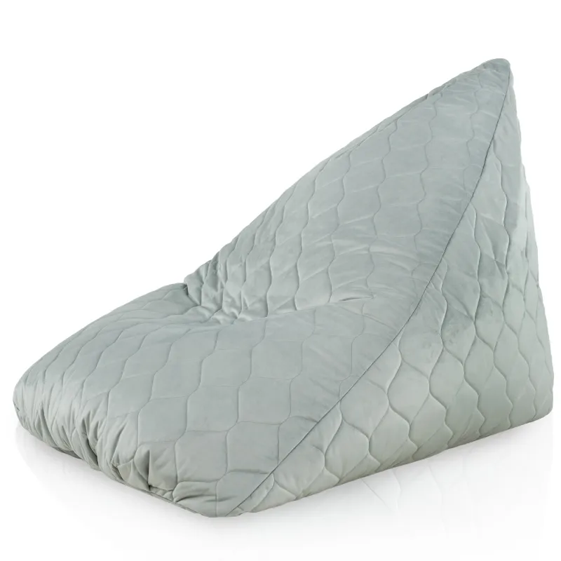 Boden-Sitzsack XL Bermuda - Soft-Velours – Ansicht 4