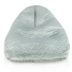 Sitzsack mit Rückenlehne XXL Drop - Soft-Velours – Ansicht 26