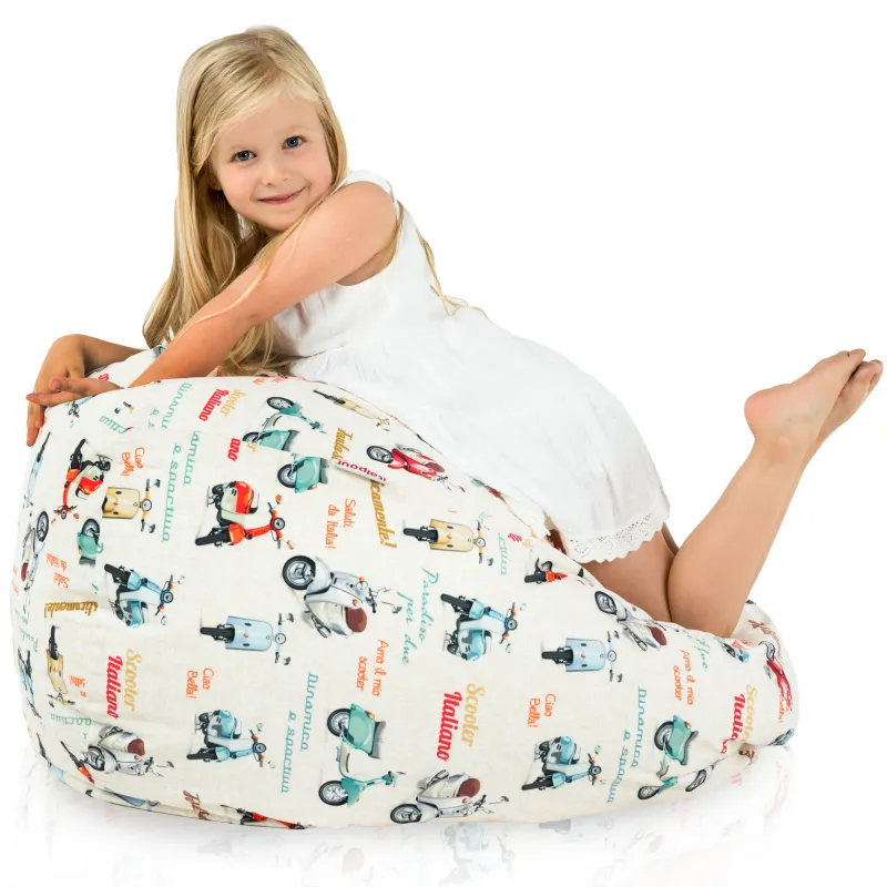 Kinder-Sitzsack L - Premium Print-Stoff – Ansicht 57