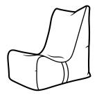 Sitzsack Sessel Distinta